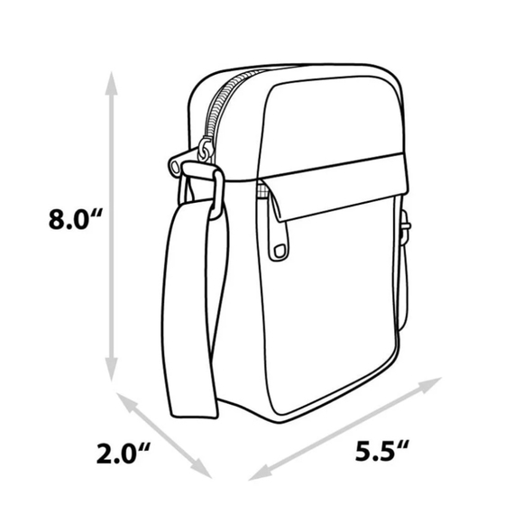 Disney Bag, Cross Body, The Nightmare Before Christmas Jack and Sally Star Cross - Picture 3 of 4